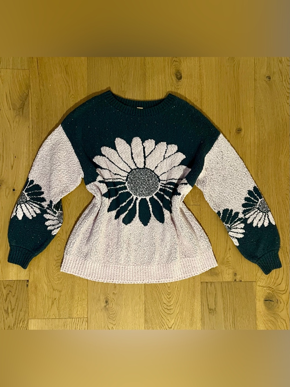 NWOT Free People In Bloom Sweater